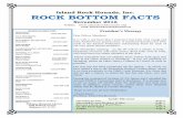 Island Rock Hounds, Inc. ROCK BOTTOM FACTS · Island Rock Hounds, Inc. ROCK BOTTOM FACTS November 2016 ... 666-8023 Cheryl Neary ... locomotive the Stourbridge Lion made history as