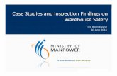 1. Case Studies and Inspection Findings on Warehouse ... · A Great Workforce A Great Workplace Teo Boon Kwang 30 June 2016 Case Studies and Inspection Findings on Warehouse Safety