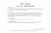 M-7026 User Manualftp.icpdas.com.tw/pub/cd/remote_io/napdos/7000/manual/m7026_user... · M-7026 User Manual Rev: 1.3 Date: 2014/09/01 3. ... Sink/Source (NPN/PNP) Source . Dry On