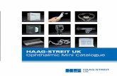 HAAG-STREIT UK Ophthalmic Mini Catalogue · 6 Jaeger Reading Test Maclure Reading Test A near vision booklet, viewed at 35cm, with text from J1 to J20. An ideal test for young children,