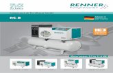 Compressed air for all your needs! - renner-kompressoren.de · We reserve the right to make technical modifications. RENNER Screw Compressors RSD-B 2,2 – 11,0 on air receiver according