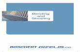 Bending and Shearing - Boschert USA · companies in its ﬁeld and its activities range from machine designing and ... on bending and shearing. ... Fast Pneumatic Clamping ROL200