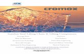 Bridco Cromox Stainless Steel Lifting chain and load rated ... · Stainless Steel Lifting Chain ... capacity and exact running over anchor windlass ... If not it can be taken from