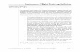 Instrument Flight Training Syllabus - Heli-College Syllabus.pdf · 2016-06-19 · Instrument Flight Training Syllabus. G R O U N D T R A I N I N G ... Magnetic Compass — Principles