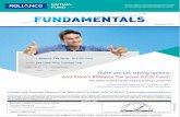 Fundamentals February 2017 - Reliance Mutual Fund · Axis Bank Limited 3.03 ... Returns on SIP and Benchmark are annualized and cumulative investment return for cash ﬂ ows ... Axis