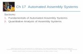 Automated Assembly Systems - homes.ieu.edu.trhomes.ieu.edu.tr/aornek/ISE324-Ch17.pdfAutomation, Production Systems, and Computer-Integrated Manufacturing, Third Edition, by Mikell