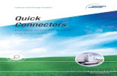 Quick Connectors - Norma Group Connectors... · 4 Quick Connectors – NORMA Group NORMA Group – ... 0,2–20 g • Fast assembly without tool • Robot assembly possible • Compact
