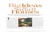 BigIdeas Houses Sm forall - Fine Homebuilding · 52 FINE HOMEBUILDING ... of building smaller houses. More and more of my clients ask whether a small house can work for them.
