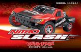 MODEL 44054-1 - Traxxas · 1-888-TRAXXAS MODEL 44054-1 ... available in a Ready-To-Run truck. ... If you have any questions about your model or its operation,