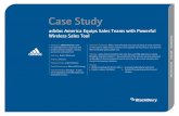 adidas America Equips Sales Teams with Powerful Wireless ... · Making the most of sales calls to valued customers has always been a priority for adidas America. But the ability to