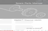 Raptor+ Thermal 68/85 - Glunz & Jensen · Raptor+ Thermal 68/85 Edition CA, ... This manual is valid for: Raptor+ Thermal 68 from serial no 10061411-0001. ... ASSY 10-59220-010