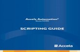 Accela Automation 7.3 FP3 Scripting Guide Code Samples ... Adding Custom Functions ... Chapter 7 Accela Automation
