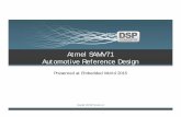 Atmel SAMV71 Automotive Reference Design - DSP … · Biquad 0.16 0.28 0.18 0.28 0.44 0.15 0.20 1.00 FFT 0.11 0.17 0.22 0.24 0.36 0.18 0.29 1.00 Performance normalized relative to