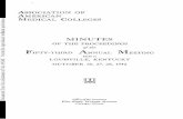AAMC minutes of the proceedings of the fifty-third annual ... · who presented the report of the Committee on the Teaching of ... "The Internship Under the Accelerated Program" was