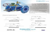 Pump Control Valve Model C601/CF601 - Flomatic Corp · DEEP WELL PUMP (TURBINE TYPE) Pump Control Valve Model C601/CF601 Typical Applications BOOSTER PUMP (CENTRIFUGAL BOOSTER PUMP