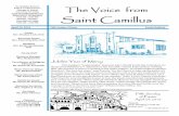 Chicago, IL 60638 Of Thursday & Friday 9:00 AM—8:00 PM …stcamilluschicago.org/en/wp-content/uploads/2016/04/... · 2016-04-27 · Jubilee Year of Mercy ... Please call the Rectory