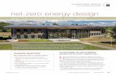 net-zero energy design - Amazon Web Services · 2016-10-04 · net-zero energy design N et-zero buildings are, ... away from the current power grid for their energy needs. ... a specific