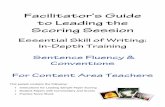 Essential Skill of Writing: In-Depth Training Sentence Fluency & Conventions For ... · 2016-11-07 · In-Depth Training Sentence Fluency & Conventions ... • provide examples of