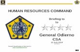 HUMAN RESOURCES COMMAND - Military Guidethe-military-guide.com/wp-content/uploads/2014/08/235750833-HRC... · • Korea Rotation Business Rules and Manning Timeline ... JRTC CPT -9