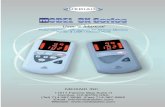 MODEL 3X Series - Mediaid Inc, Pulse Oximeters, Sensors ... · MODEL 3X Series Pulse Oximeter with options for 24 hour Memory, ... common features of Model 30 & 34. ... Before using
