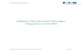 VMware Site Recovery Manager Integration with IPMpqsoftware.eaton.com/install/win32/ipm/UserGuide_VMWareSite... · VMware Site Recovery Manager integration with IPM Page | 2 Contents
