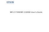 User's Guide - WF-C17590/WF-C20590 - Epson the Circuit Breaker..... 47 Checking for Software Updates..... 50 Epson Connect Solutions for Smartphones, Tablets, and More..... 50 ...