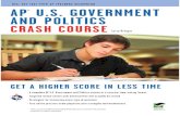 AP U.S. Government & Politics Crash Courseapsubjects.weebly.com/uploads/2/0/5/3/20538716/ap_u.s... · 2016-05-01 · REA: THE TEST PREP AP TEACHERS RECOMMEND U.S. GOVERNMENT AND POLITICS