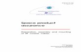 Space product assurance - esmat.esa.intesmat.esa.int/ecss-q-70-18a.pdf · FOR SPACE STANDARDIZATION EUROPEAN COOPERATION ECSS Space product assurance Preparation, assembly and mounting