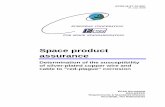 Space product assurance - Space Materials Database ... · Space product assurance ... space project in conformance with ECSS‐S ... For this purpose the activities related to corrosion