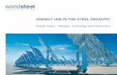 ENERGY USE IN THE STEEL INDUSTRY - International … · Global Steel Industry Overview Energy use in the steel industry - aims, goals & status - methodology & web based tool - analysis