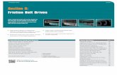 Section 3: Friction Belt Drives 3: Friction Belt Drives Section : 3 Fenner friction belt drives have