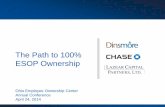 The Path to 100% ESOP Ownership - Welcome! - OEOC · Prior sales attempts Recent share transactions Changes to competitive landscape ... Seller note may be eligible for installment