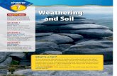 Weathering and Soil - Iredell-Statesville Schools / Overvie · 2015-03-17 · SECTION 1 Weathering Main Idea Weathering ... 1 Weathering breaks rocks into smaller and smaller pieces,