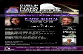 Archie Chen Lance Coburn - Hugh Lane Gallery archie lance concert.pdf · CARL VINE Piano Sonata no. 1 John O’ Conor Honorary Patron In association with: DUBLIN CITY GALLERY THE