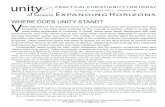 unity , August 2013 PRACTICAL CHRISTIANITY FOR TODAY ... · EXPANDING H ORIZONS PRACTICAL CHRISTIANITY FOR TODAY unity Issue 8 ~August 2013 ~ Volume 30 of t ucson’s MONTHLY AFFIRMATIONS