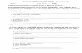Worksheet -1 - Kalka Group of Institution · Worksheet -1 [ 2016-17] SUBJECT- ENGLISH [ Comprehension] ... Write opposite of hate- _____ f. Complete the sentence - Then Jack takes