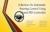 A Review On Automatic Steering Control Using Nested …ashok/VD/VD_Project_2015/VD_PPT/GroupE... · Steering Control Using Nested PID Controller ... carried out on a standard CarSim
