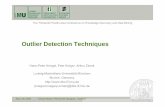 Outlier Detection Techniques - University of Iowastreet/OutlierDetection.pdf · Outlier Detection Techniques Hans-Peter Kriegel, ... • Example on the following slides ... influenced
