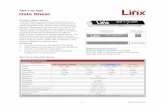 ANT-LTE-CER Data Sheet - linxtechnologies.com€“ 1 – Revised 2/20/2018 Product Description The CER Series LTE ceramic chip antenna is a compact, high efficiency antenna designed