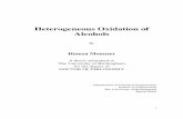 Heterogeneous Oxidation of Alcohols - eTheses …etheses.bham.ac.uk/387/1/Mounzer09PhD.pdf · Heterogeneous Oxidation of Alcohols By ... The fast reaction rate drops dramatically