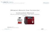 Winpact Bench-Top Fermenter Instruction Manual · Winpact Bench-Top Fermenter Instruction Manual FS-01-B Series ... not installed and used in accordance with the instruction manual,