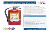 BADGER Extra Stored Pressure Hand Portables ABC Multipurpose Dry Chemical MULTIPROPOSITO.pdf · The Badger Extra multipurpose dry chemical line of fire extinguishers are economical