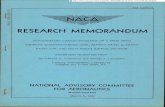 NACA - NASA · NACA RM L50A18 c mean aerodynamic chord of wing using theoretical tip c local wing chord y spanwise distance from wing root b twice span of model A aspect ratio of
