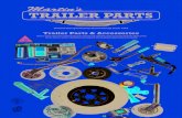 Trailer Parts & Accessories · 2018-05-23 · Trailer Parts & Accessories Martin’s Trailer Parts have certified products to meet the high standards of the recognised Australian
