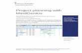 Project planning with MindGenius - University of Brighton Documents/Project... · Project planning with MindGenius ... Marking progress ...  Gantt charts