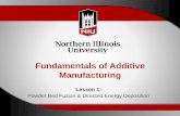 Fundamentals of Additive Manufacturing - niu.eduniu.edu/ceet/departments/mechanical-engineering/msam/sciammarella...Fundamentals of Additive Manufacturing ... •Complex design and