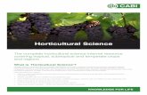 Horticultural Science - CABI .Horticultural Science The complete horticultural science internet ...