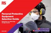 Personal Protective Equipment Selection Guide · Personal Protective Equipment Selection Guide ... working AC voltage that they ... 12 Water-Repellent Cowhide Full Grain Leather Gloves