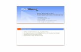 Best Practices for Embedded User Assistance - ClickStartclickstart.net/presentations/embeddedua_writersua07.pdf · Best Practices for Embedded User Assistance Scott DeLoach ... Migrating
