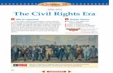 Chapter 29: The Civil Rights Era - Sandwich Community … · Chapter 29 The Civil Rights Era 821 A ... African Americans since its founding in 1909, at- ... 1968 Shirley Chisholm